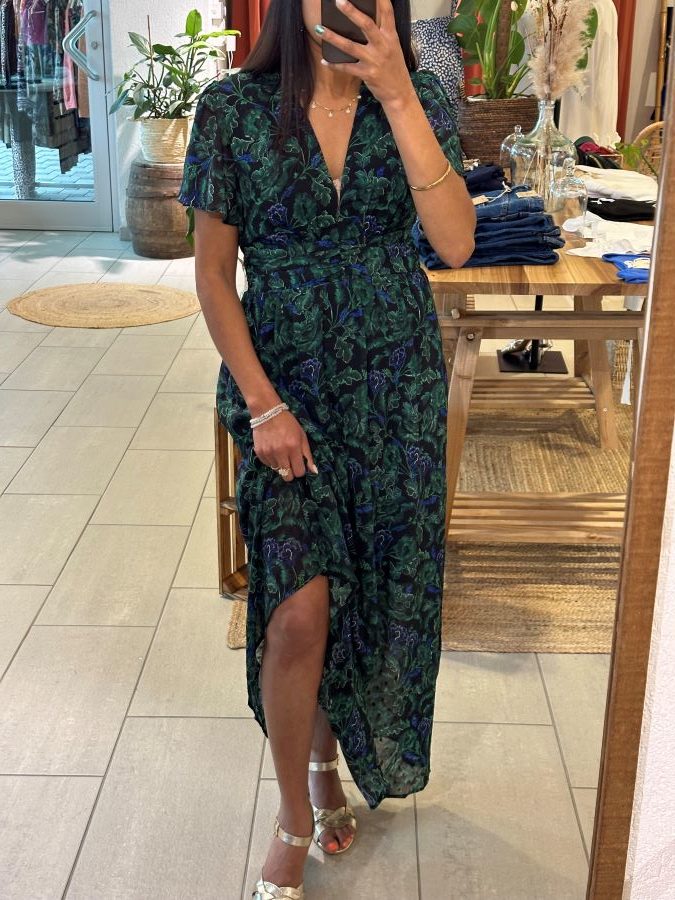 Robe longue Naddy en plumetis Robe longue Naddy en plumetis