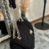 Sac style moumoute Mary -Grand Format noire – Image 4