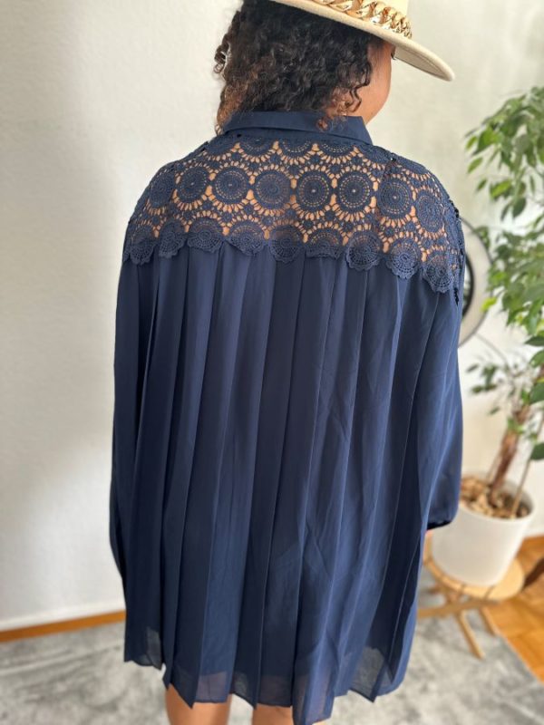 Robe Ilaya bleu marine CURVY – Image 4