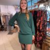 Robe Abba dos nu vert – Image 3