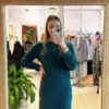 Robe Abba dos nu vert – Image 2