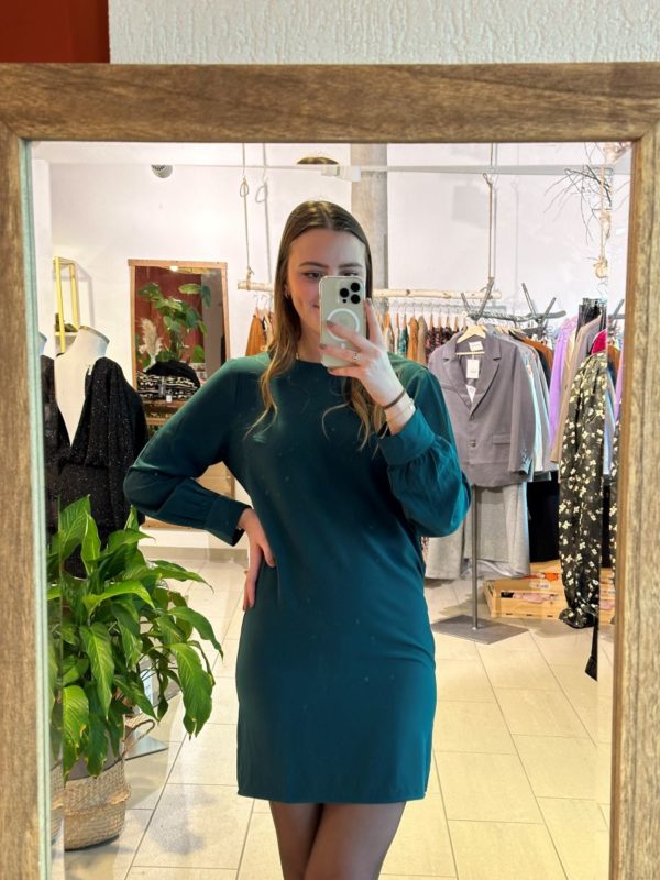 Robe Abba dos nu vert – Image 2