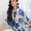 Blouse Elora imprimée Blue
