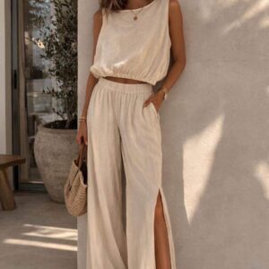 Ensemble Théa beige