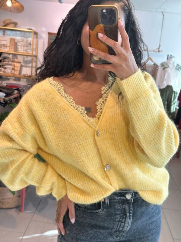 Gilet Lorena Jaune