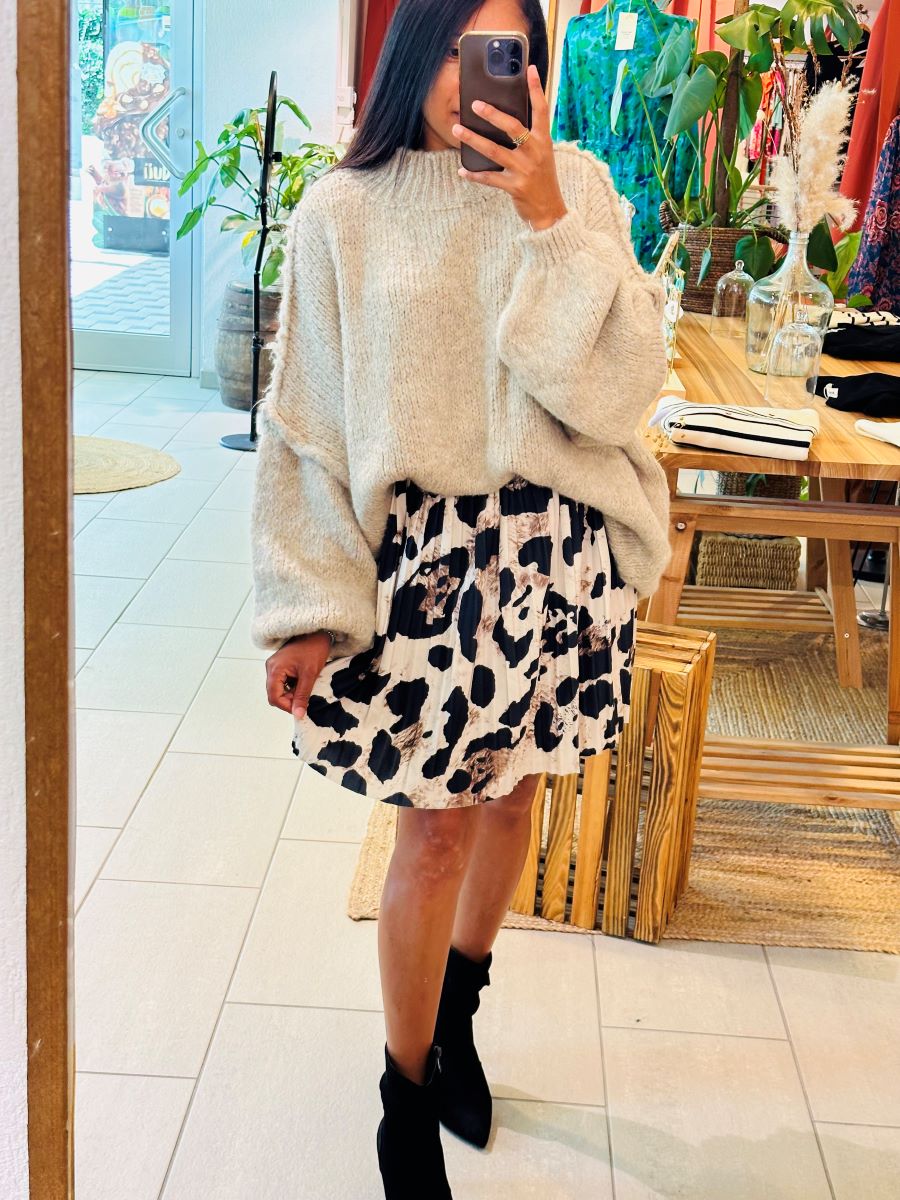 Pull Jordy loose beige Pull Jordy loose beige