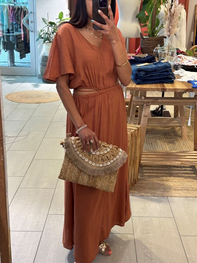 Robe Virginia Terracotta Robe Virginia Terracotta