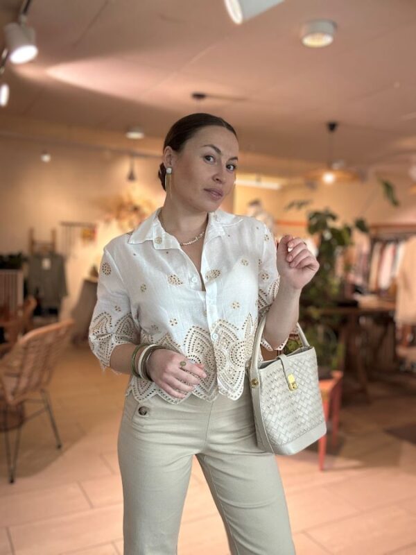 Blouse Daryna en beige
