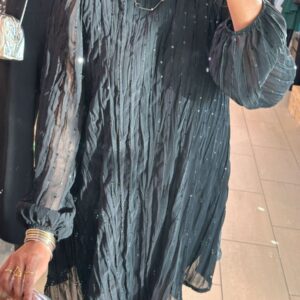 Robe Maëva Noire à sequins