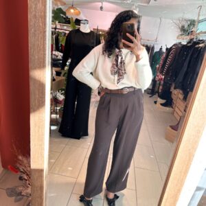 Pantalon Phil marron