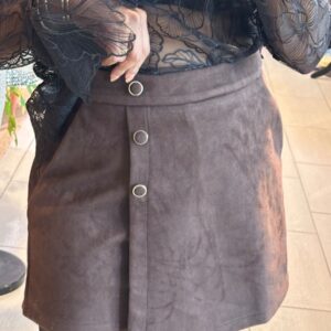 Jupe short Inox chocolat
