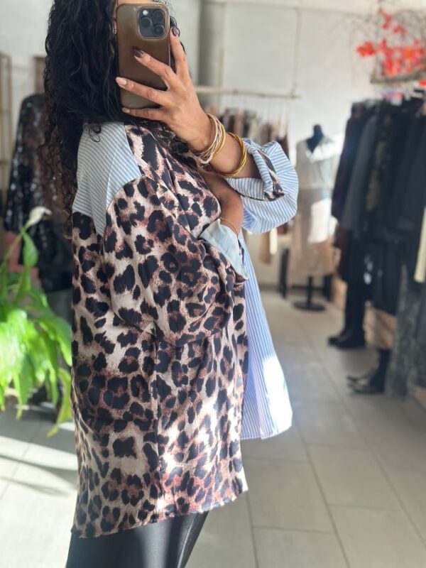 Chemise Margot Bi-matière – Image 2