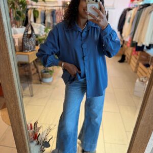 Chemise Merita en bleu