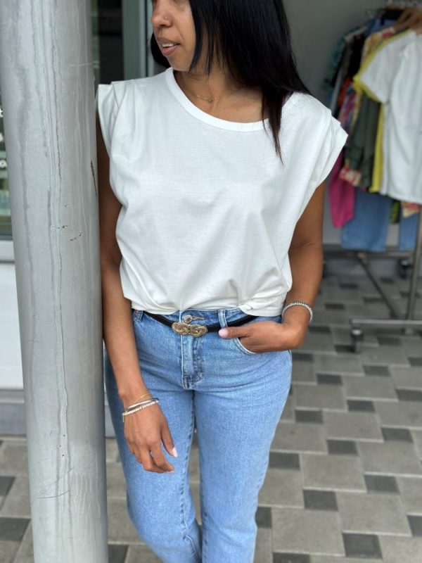 T-shirt oeil en blanc – Image 2