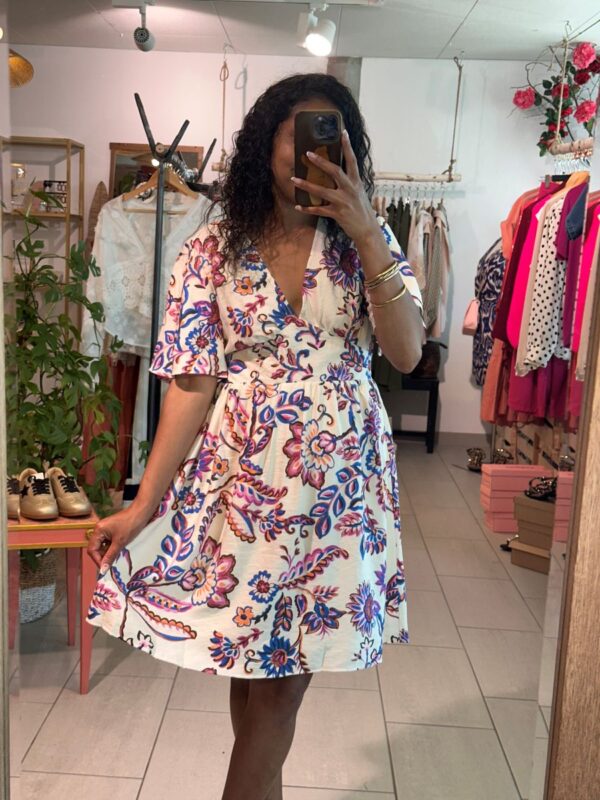 Robe Paloma courte imprimée