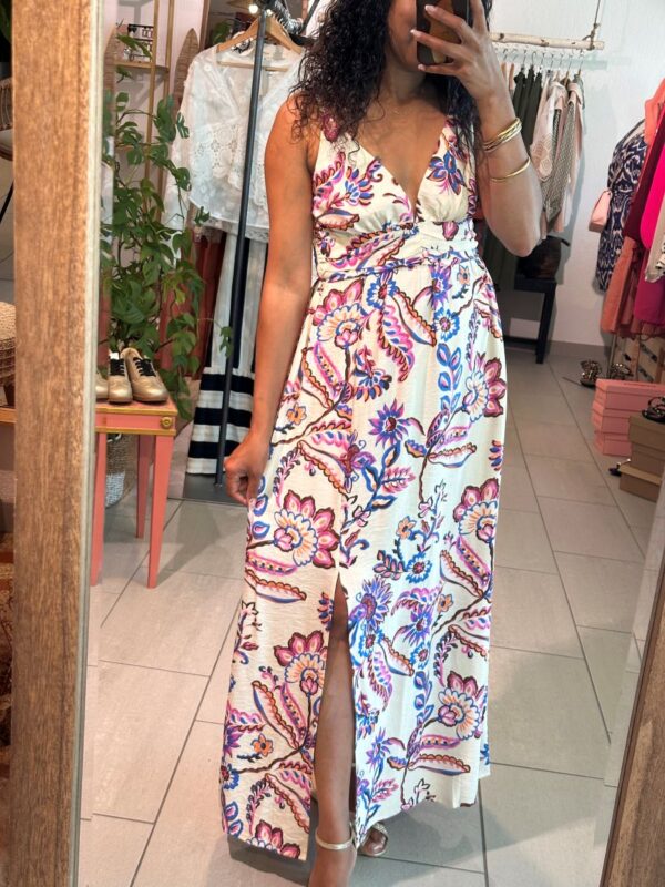 Robe Iris à motifs