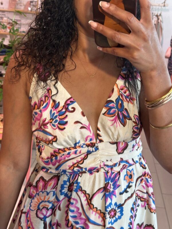 Robe Iris à motifs – Image 2