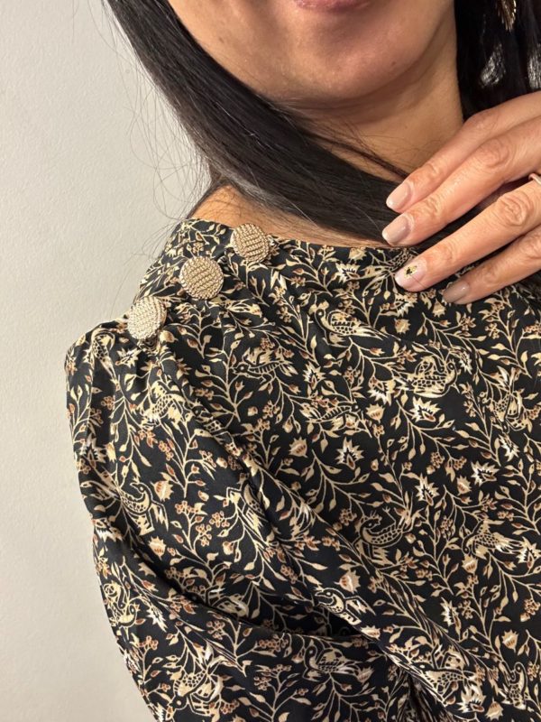 Robe Larissa à fleurs – Image 3