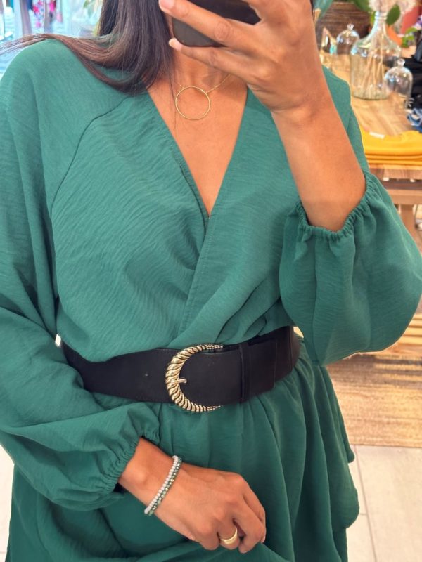 Robe Maelyne vert sapin – Image 4