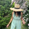 Combi short  Luana dos croisé vert eau – Image 3