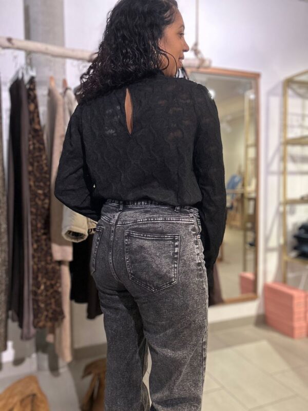Blouse Patricia noire – Image 2