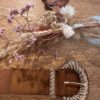 Ceinture camel élastique à boucle dorée – Image 2