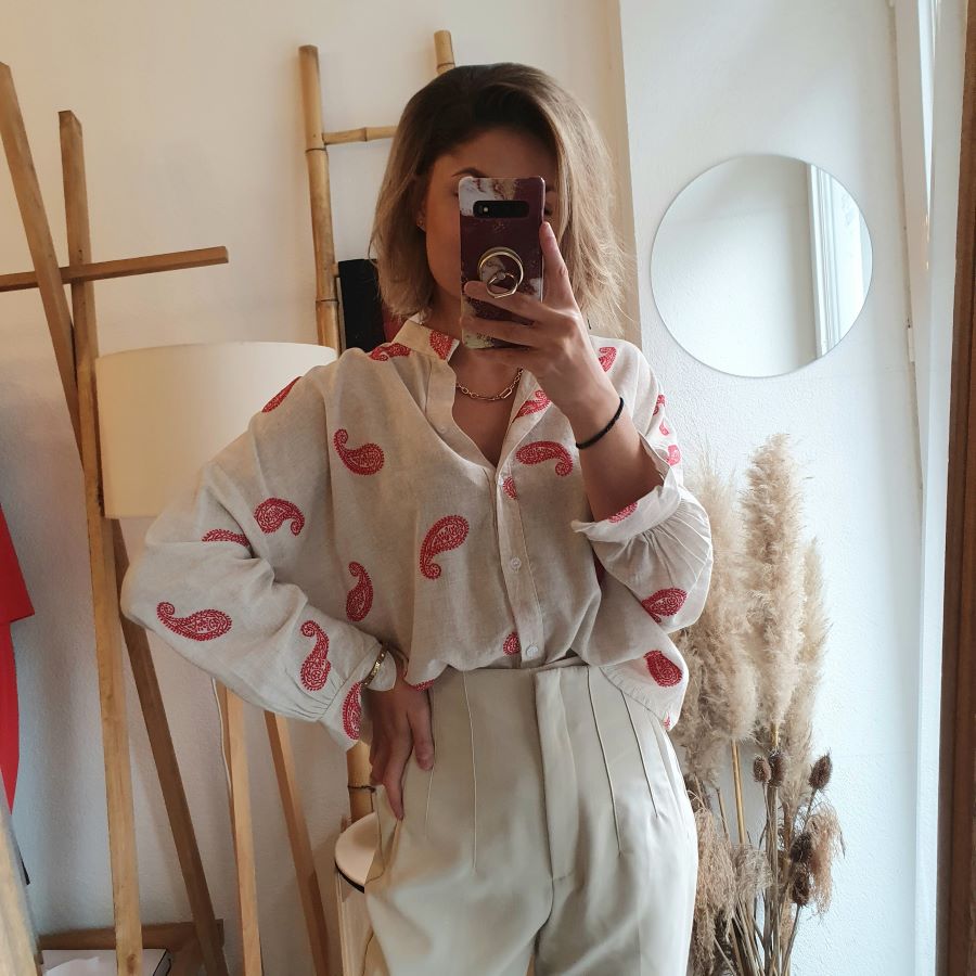 CHEMISE CHELSY IMPRIMEE A MOTIFS CHEMISE CHELSY IMPRIMEE A MOTIFS