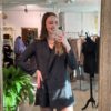 Combishort Jersy noire à strass – Image 3