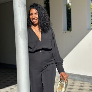 Combinaison Elaya Noire à Manches longues