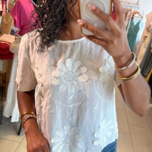 Blouse Sabia manches courte jolie dos