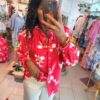 Blouse Marion framboise – Image 2