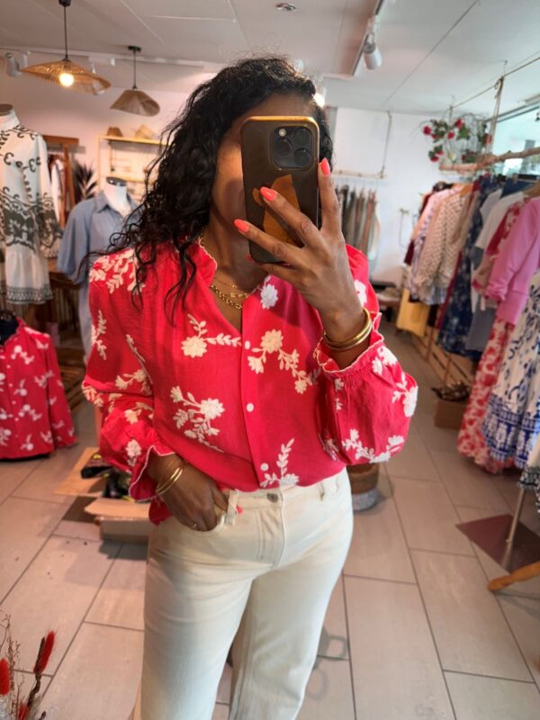 Blouse Marion framboise
