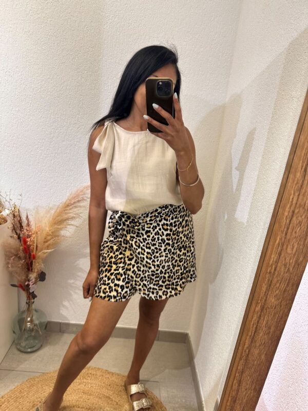 Short jupe léopard Luvy – Image 2