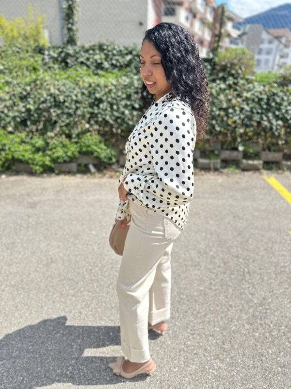 Pantalon Debby beige en jeans – Image 3