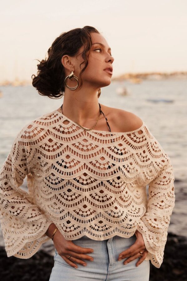 Haut en crochet Zéphir – Image 2