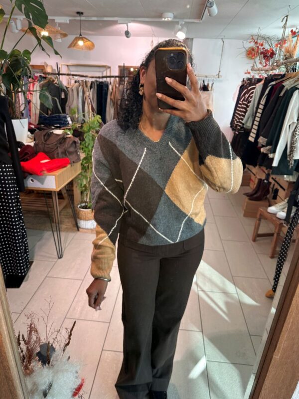 Pull Gary Losange écossais – Image 2