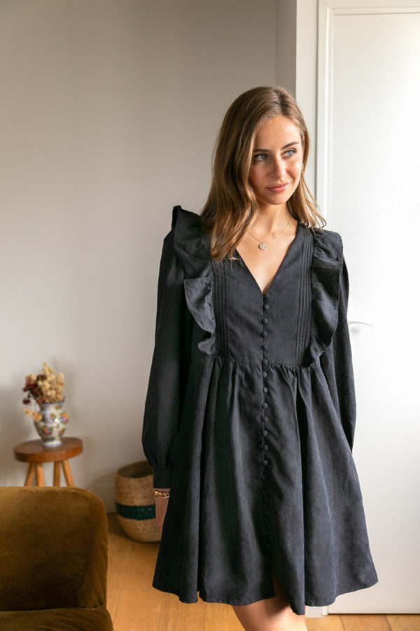 Robe Gwen noire – Image 3