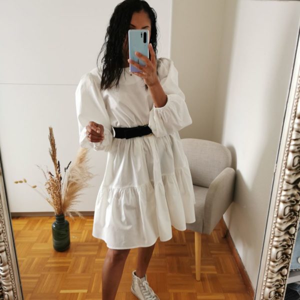 Robe Dina blanc – Image 2
