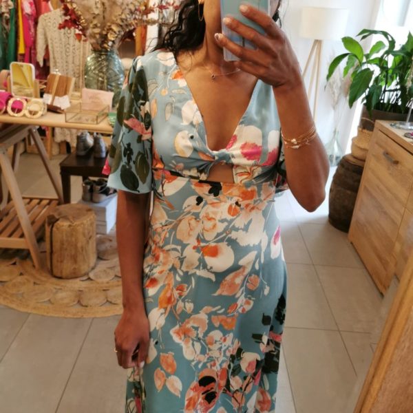 Robe Sidonie Bleu ciel