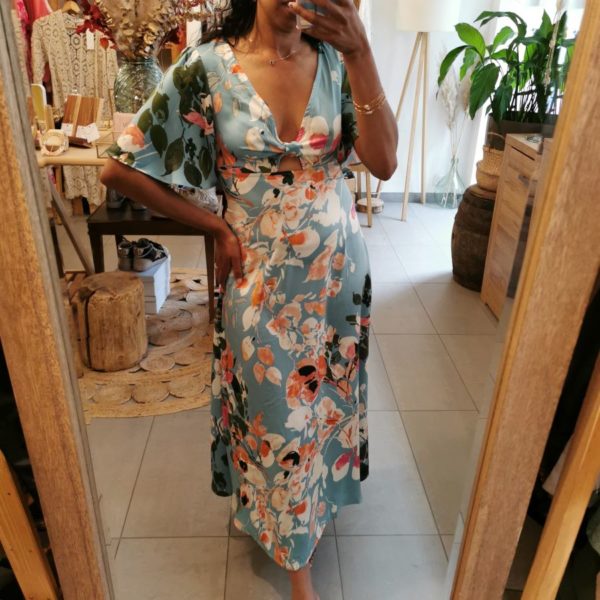 Robe Sidonie Bleu ciel – Image 3