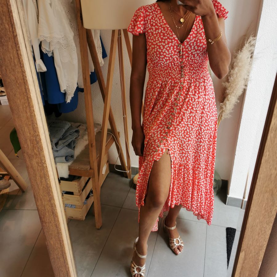 Robe Vima rouge Robe Vima rouge