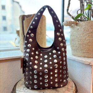 Sac à clous hobo Lima chocolat