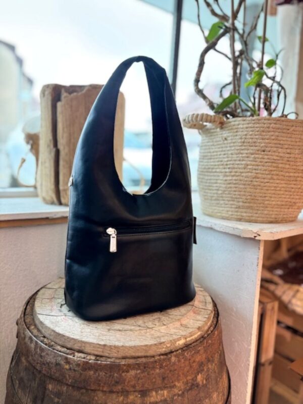 Sac à clous hobo Lima noir – Image 3