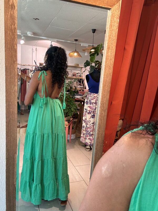 Robe Louba verte – Image 2